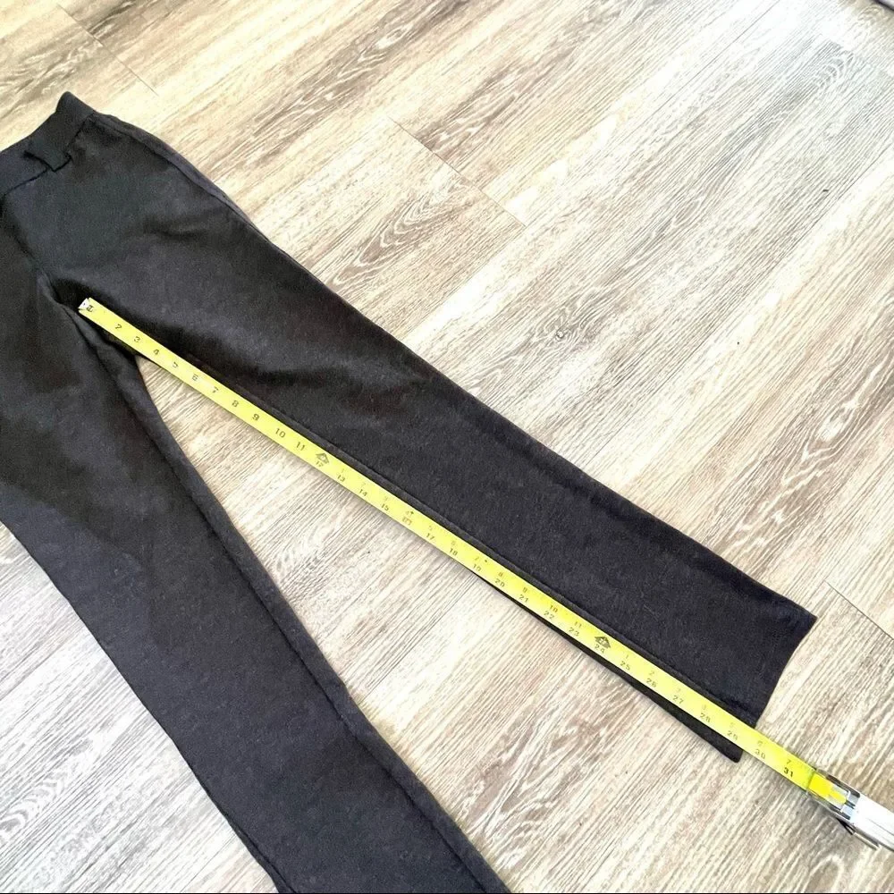 Theory Elly Rave charcoal grey pull on pants
